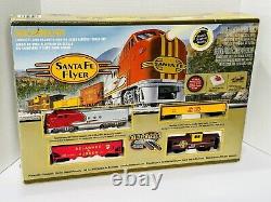 Bachmann Santa Fe Flyer Ez Track Ho Échelle Ensemble de Train Prêt à Rouler