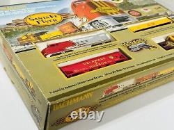 Bachmann Santa Fe Flyer Ez Track Ho Échelle Ensemble de Train Prêt à Rouler
