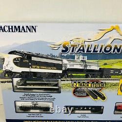 Bachmann The Stallion Ensemble De Train Électrique Complet Et Prêt À Rouler À L'échelle N 24025