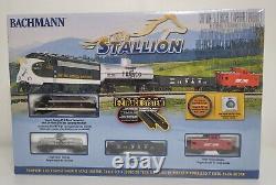 Bachmann The Stallion Ready To Run N Scale E-z Track Electric Train Set Nouveau