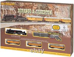 Bachmann Trains Durango & Silverton Ensemble de train électrique prêt à rouler à l'échelle N