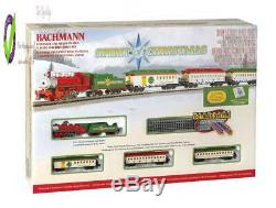 Bachmann Trains Esprit De Noël Prêt À Courir Électrique Train N Echelle