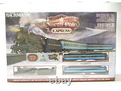 Bachmann Trains Express du Pôle Nord Ensemble de train électrique prêt à fonctionner à l'échelle HO