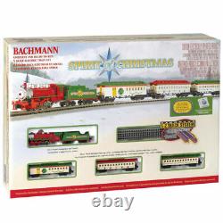 Bachmann Trains Spirit Of Christmas Ensemble de train électrique prêt à l'emploi à l'échelle N