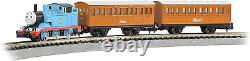 Bachmann Trains Thomas avec Annie et Clarabel Ensemble de Train Électrique Prêt à Rouler