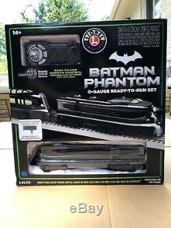 Batman Phantom O-gauge Prêt À Fonctionner Set Trains Lionel DC Comics Nouveau