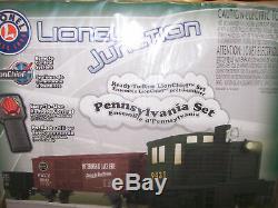 Brand New Lionel Junction Pennsylvania Diesel Prêt-à-run Lionchief Set 6-82972