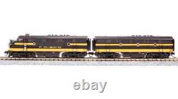 Broadway Limited à l'échelle N Frisco SLSF F3A-F3B Set DC DCC Sound 7721