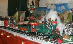 Christmas North Pole Special Train Set Large Scale G Bachmann Prêt À Courir