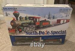 Christmas North Pole Special Train Set Large Scale G Bachmann Prêt À Courir