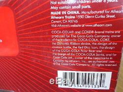 Coca Cola Athearn Coffret De Train Électrique Prêt À Fonctionner À L'échelle 1/87 À L'échelle Coke Toy # 1