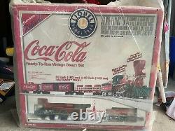 Coca Cola Lionel Prêt À Courir Ensemble De Train Vintage