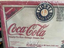 Coca Cola Lionel Prêt À Courir Ensemble De Train Vintage