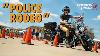 Compétition Dans Un Officier De Police Moto Rodeo Common Tread Xp