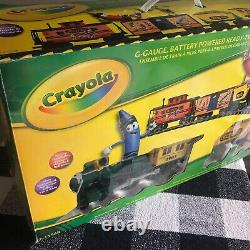 Crayola Prêt À Courir G Gauge Train Set 7-11548 Lionel Collectors Nouvelle Boîte Ouverte