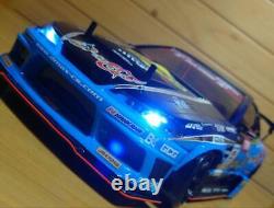 D-MAX S15 Carrosserie avec LED et Dripache Supra RTR Ensemble Complet Blanc