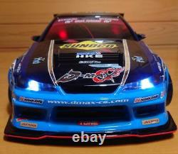 D-MAX S15 Carrosserie avec LED et Dripache Supra RTR Ensemble Complet Blanc