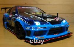 D-MAX S15 Carrosserie avec LED et Dripache Supra RTR Ensemble Complet Blanc