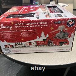 Disney Express de Noël de Mickey prêt à fonctionner ensemble de train Lionel O-Gauge