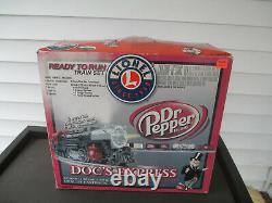 Dr Pepper Docs Express Lionel Train Set Ready To Run O Gauge Nos Shelf Wear