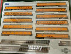 ENSEMBLE DE 11 VOITURES de la VILLE d'UNION PACIFIC de LOS ANGELES - Échelle N - KATO NOUVEAU RTR RARE