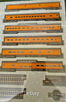 ENSEMBLE DE 11 VOITURES de la VILLE d'UNION PACIFIC de LOS ANGELES - Échelle N - KATO NOUVEAU RTR RARE