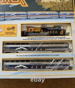 ENSEMBLE DE TRAIN BACHMAN McKINLEY EXPLORER COMPLET ET PRÊT À ROULER AVEC VOIE EZ EN EXCELLENT ÉTAT