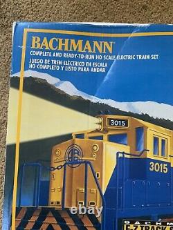 ENSEMBLE DE TRAIN BACHMAN McKINLEY EXPLORER COMPLET ET PRÊT À ROULER AVEC VOIE EZ EN EXCELLENT ÉTAT