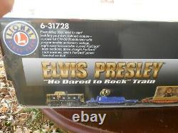 Elvis Presley Ready To Run Lionel Train Set 6-31728 Nouveau Dans La Boîte Ouverte