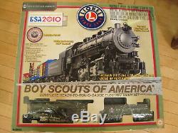 Ensemble De Train En O-gauge Prêt À L'emploi Pour Les 100 Ans Du Lionel Boy Scouts Of America