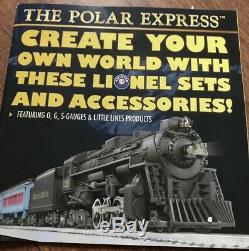 Ensemble De Train G-guage À Piles Prêt À L'emploi Polar Express Utilisé Par Lionel