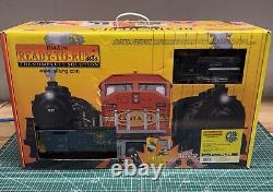 Ensemble Dockside Alaskan RR en O Gauge prêt à l'emploi Rail King complet #30-4090-0