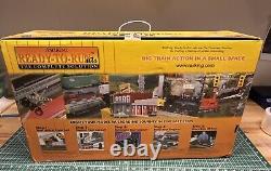 Ensemble Dockside Alaskan RR en O Gauge prêt à l'emploi Rail King complet #30-4090-0