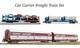 Ensemble De 4 Wagons De Transport De Voitures De Fret N Scale Kato/tomix/micro Ace Avec Chargement
