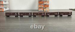 Ensemble de 5 wagons de marchandises Micro Trains Nn3 RTR Denver & Rio Grande Western d'occasion