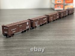 Ensemble de 5 wagons de marchandises Micro Trains Nn3 RTR Denver & Rio Grande Western d'occasion