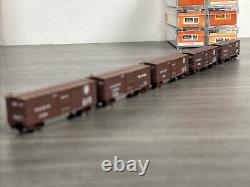 Ensemble de 5 wagons de marchandises Micro Trains Nn3 RTR Denver & Rio Grande Western d'occasion