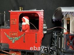 Ensemble de Noël LGB 22540 Prêt à Rouler Échelle G En Excellent État Roues en Métal