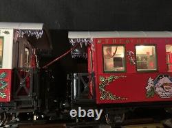 Ensemble de Noël LGB 22540 Prêt à Rouler Échelle G En Excellent État Roues en Métal