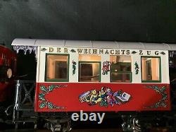 Ensemble de Noël LGB 22540 Prêt à Rouler Échelle G En Excellent État Roues en Métal
