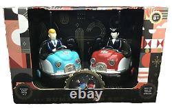 Ensemble de deux voitures télécommandées de modèles nostalgiques avec autos tamponneuses