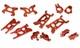 Ensemble De Suspension En Alliage Usiné Billet Pour Losi 1/10 Lasernut U4 4wd Brushless Rtr