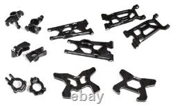 Ensemble de suspension en alliage usiné Billet pour Losi 1/10 Lasernut U4 4WD Brushless RTR
