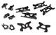 Ensemble De Suspension En Alliage Usiné Billet Pour Losi 1/10 Lasernut U4 4wd Brushless Rtr