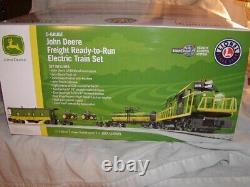 Ensemble de train Lionel 2123040 John Deere GP38 O-27 LionChief Nouveau LVC Bluetooth Scellé