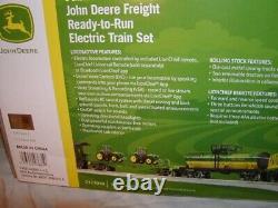 Ensemble de train Lionel 2123040 John Deere GP38 O-27 LionChief Nouveau LVC Bluetooth Scellé