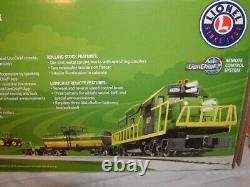 Ensemble de train Lionel 2123040 John Deere GP38 O-27 LionChief Nouveau LVC Bluetooth Scellé