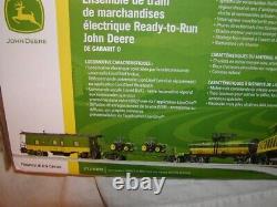 Ensemble de train Lionel 2123040 John Deere GP38 O-27 LionChief Nouveau LVC Bluetooth Scellé