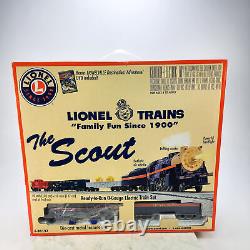 Ensemble de train Lionel 6-30127 Scout prêt-à-partir Nouvelle locomotive de train jouet à l'échelle O-Gauge