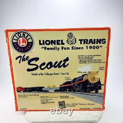 Ensemble de train Lionel 6-30127 Scout prêt-à-partir Nouvelle locomotive de train jouet à l'échelle O-Gauge